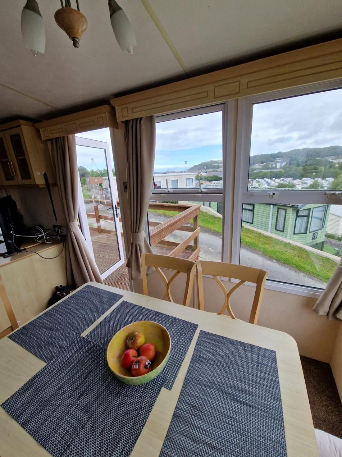 Haven On The Hill 2 Bed Caravan With Town Views Of Aberystwyth F7 Kültér fotó