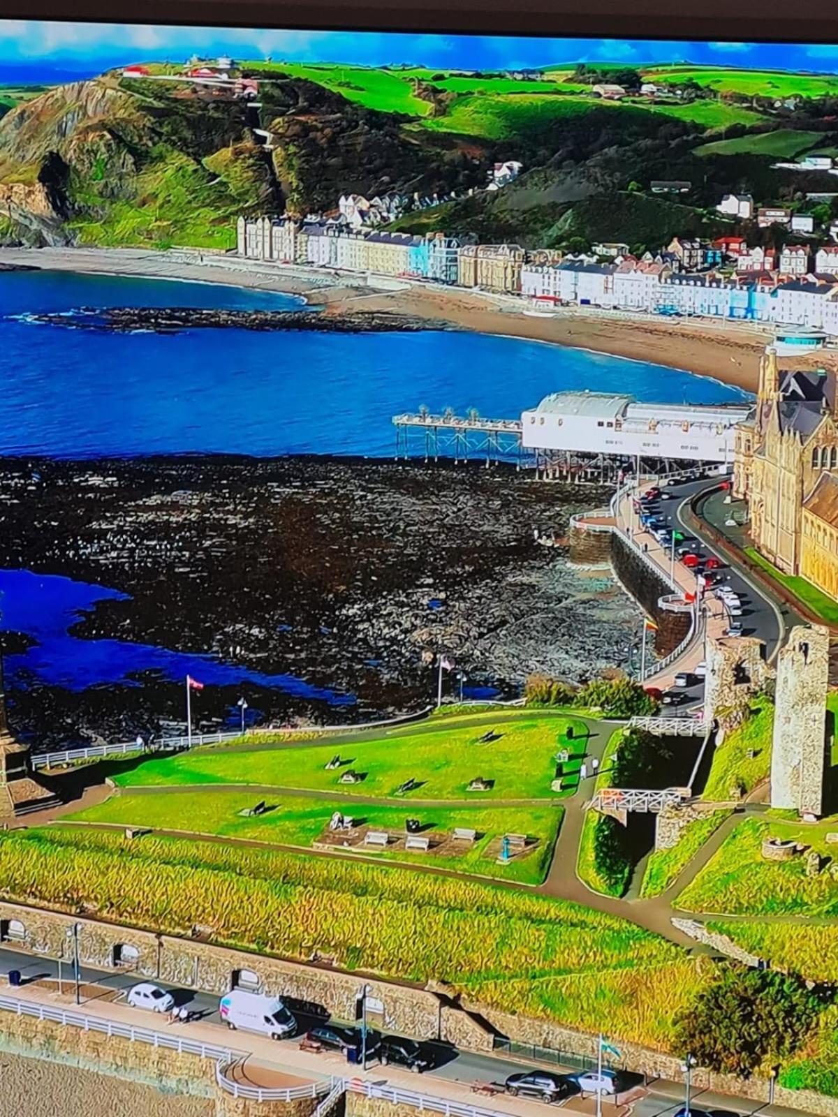 Haven On The Hill 2 Bed Caravan With Town Views Of Aberystwyth F7 Kültér fotó