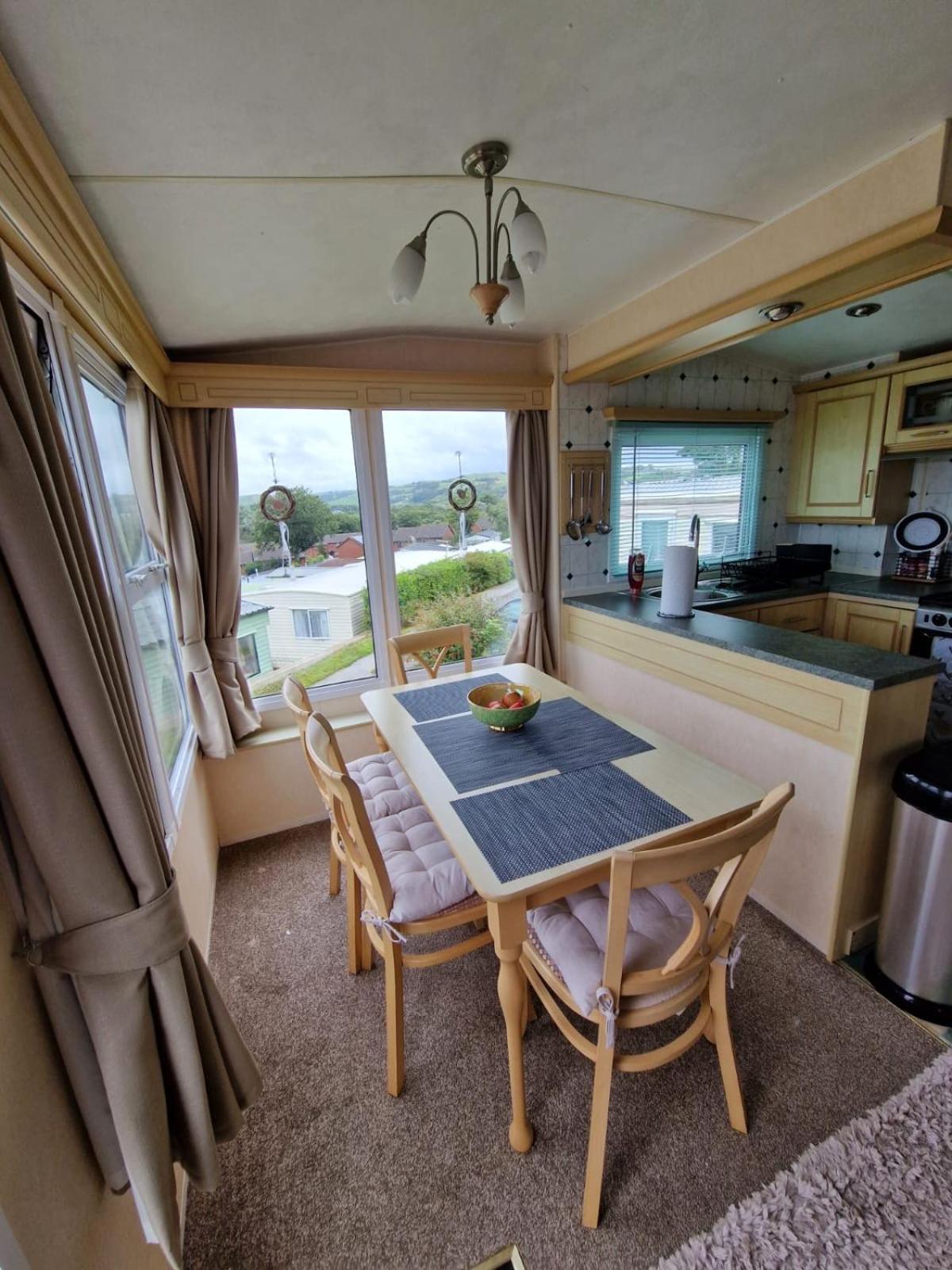 Haven On The Hill 2 Bed Caravan With Town Views Of Aberystwyth F7 Kültér fotó