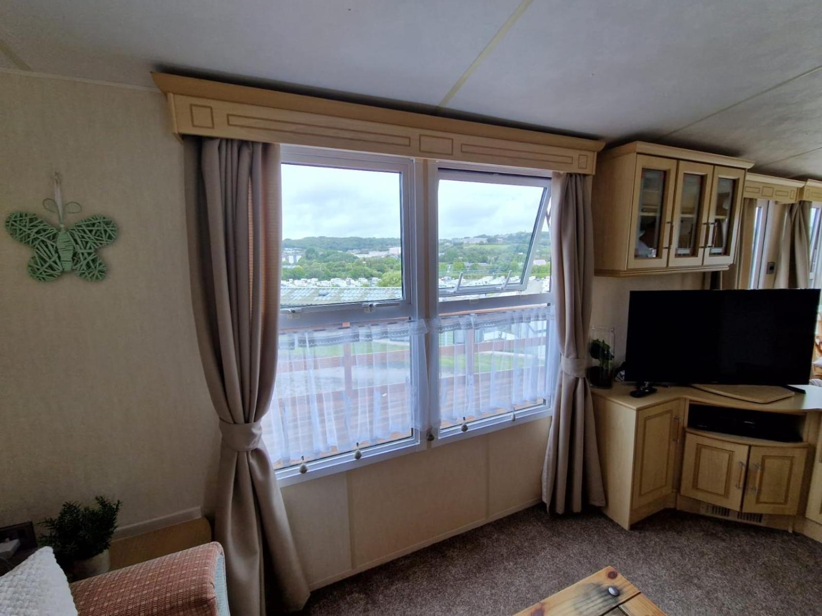 Haven On The Hill 2 Bed Caravan With Town Views Of Aberystwyth F7 Kültér fotó